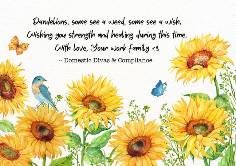 Personalized Sunflower Message Gift Card, Custom Sympathy Gift Note, Memorial Gift Card, Thinking of You Gift