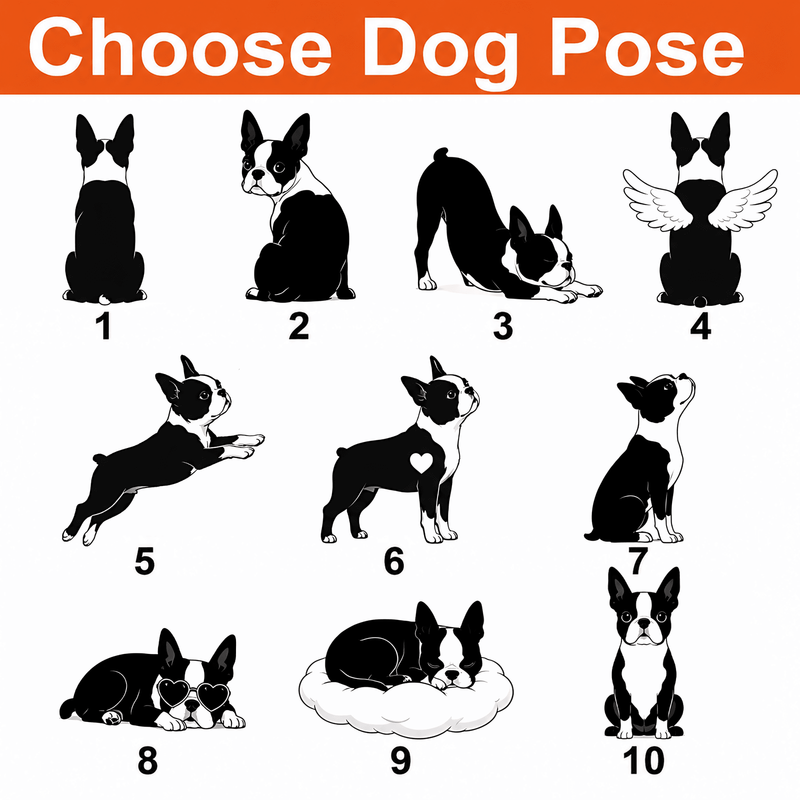 Personalized Boston Terrier Memorial Wind Chime Suncatcher, Dog Loss Gift, Angel Wings Daisy Keepsake - Image 5