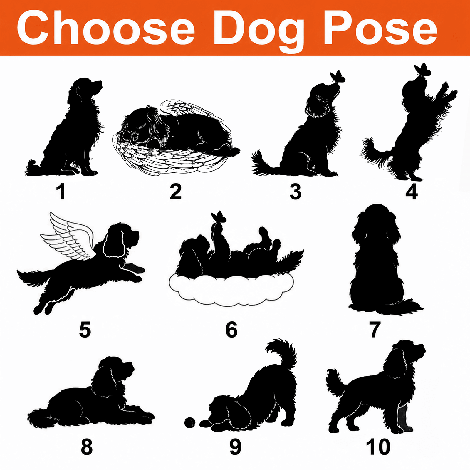 Custom Cavalier King Charles Spaniel Memorial Wind Chime Suncatcher, Dog Remembrance Gift, Lupine Sunrise Keepsake - Image 5